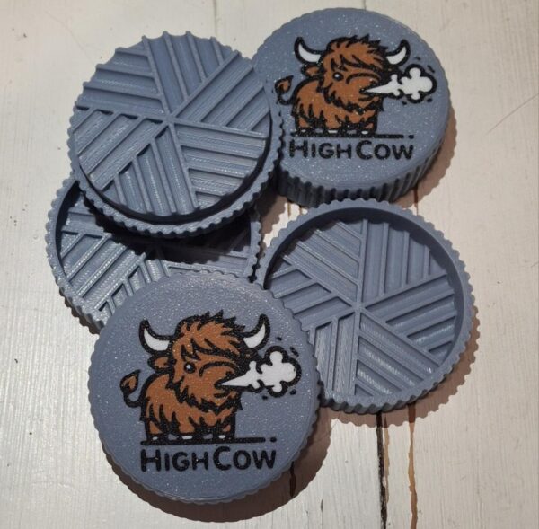 HighCow herb grinder highland cow